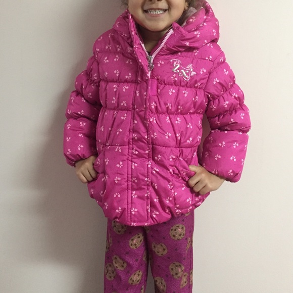 Little girl snow jacket