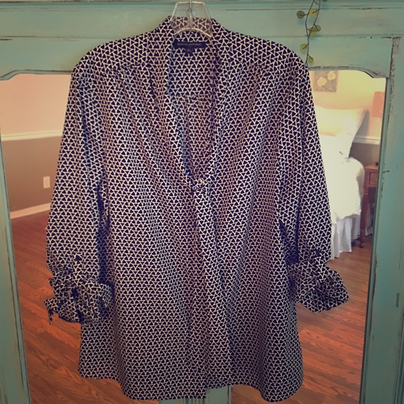 Banana Republic Tie Blouse