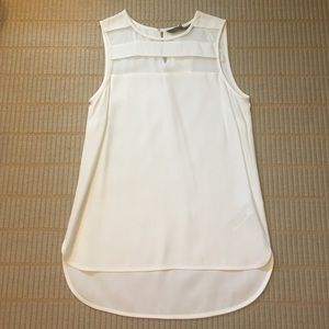 White Zara top