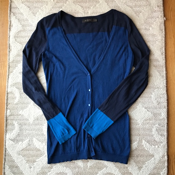 the limited // color block cardigan