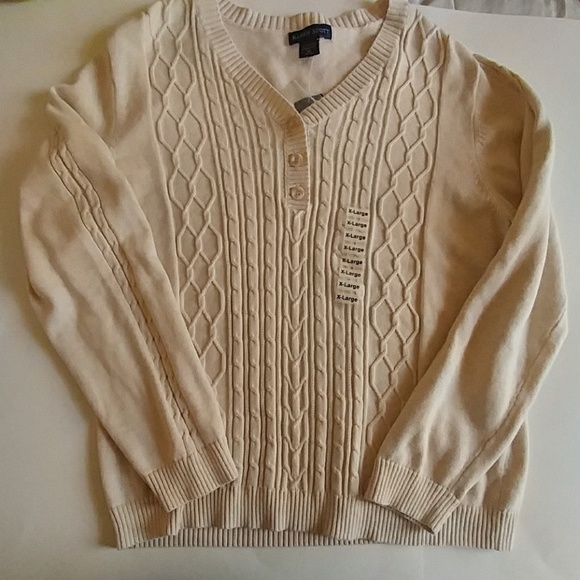 Karen Scott Sweaters - New cable knit sweater