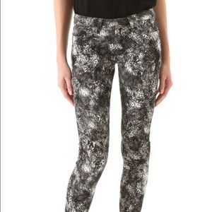 PAIGE Verdugo Ultra Skinny Feather Printed Jean