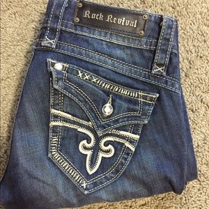 Rock revival bootcut jeans