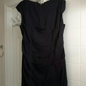 Black dress great for work or cocktail hour