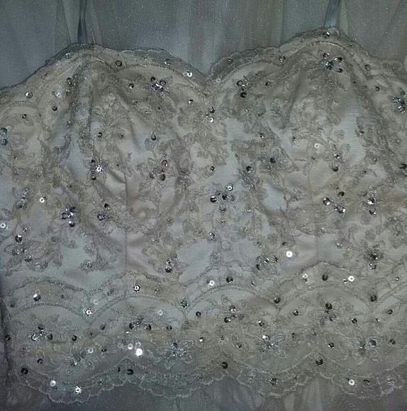 Lace with sparkle Dress? - Picture 3 of 4