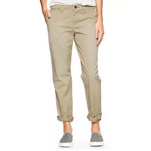 Broken in straight khakis (Women's)