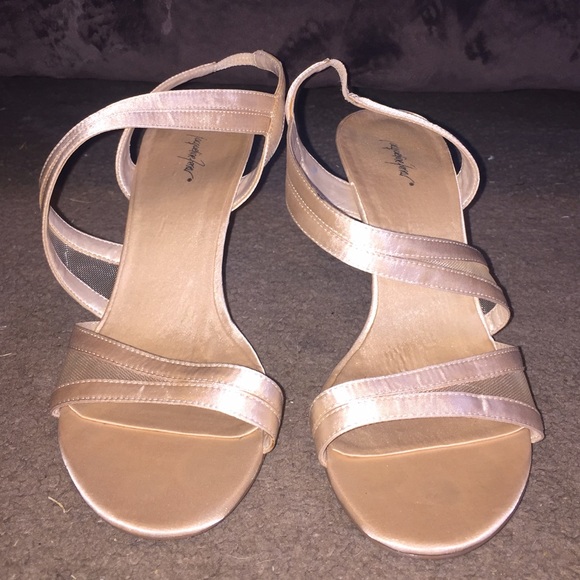 Cream heels