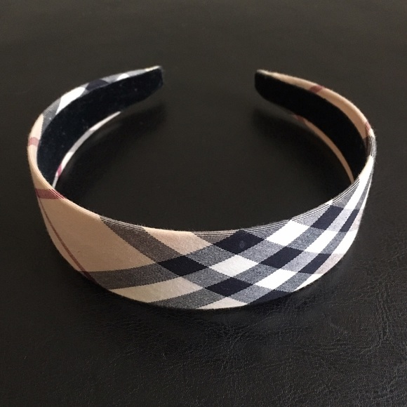 Burberry check headband