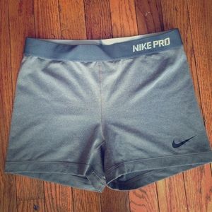 Nike Pro compression shorts, size L like new