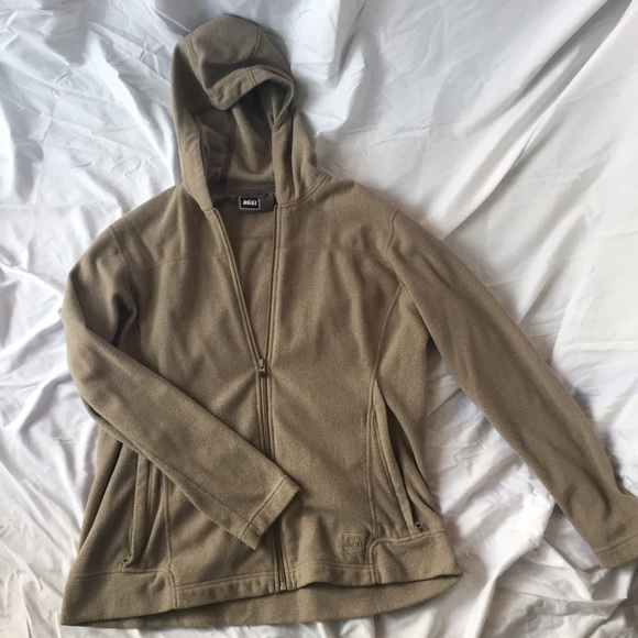 REI fleece hoodie