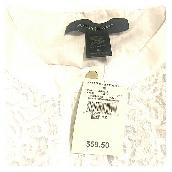 Ashley Stewart Pants - Ashley Stewart white jumpsuit *NWT**