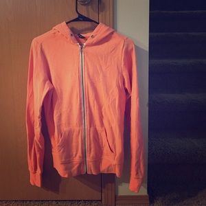 Coral Zine zip up
