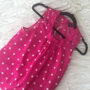 J.Crew Polkadot Blouse