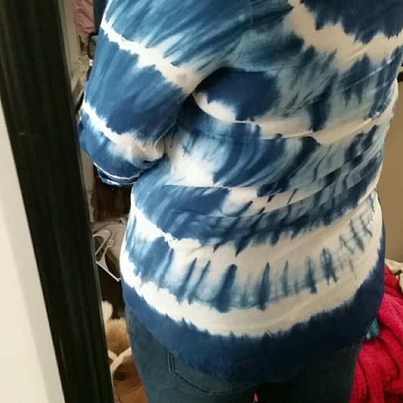 Tye dye button down - Picture 2 of 3
