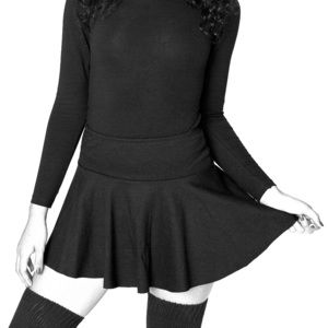 American Apparel Thick-Knit Jersey Skirt