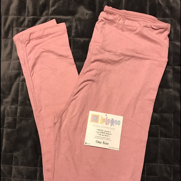 Lularoe OS pink leggings