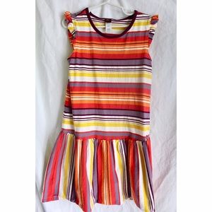 Girls Tea Collection Striped Dress