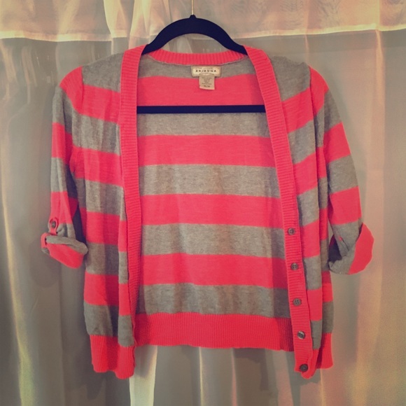 Striped cardigan