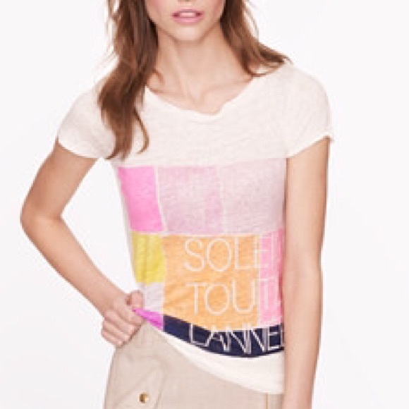 J Crew Graphic Tee