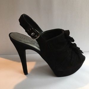 Guess Black Suede High Heels