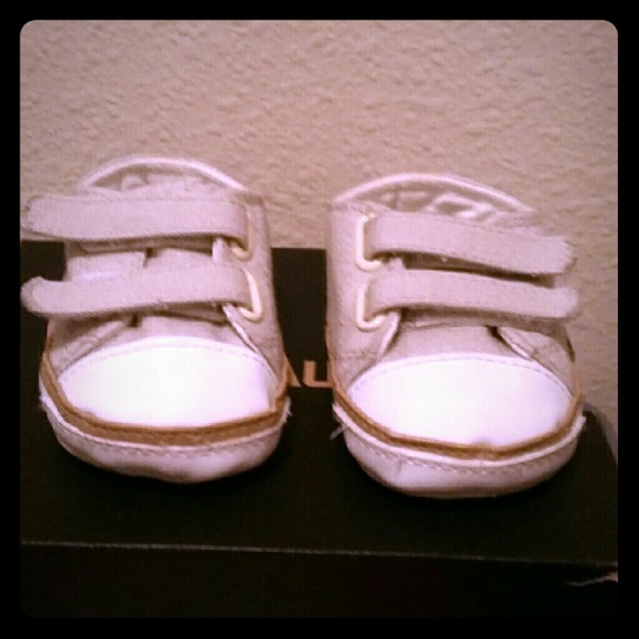 Ralph Lauren Slater Canvas EZ Sneakers Sz. 2