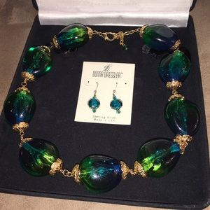 Donna Dressler Necklace and Earrings