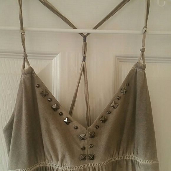 Gray Summer Dress - Picture 4 of 4