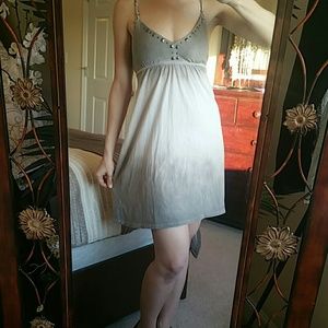 Gray Summer Dress