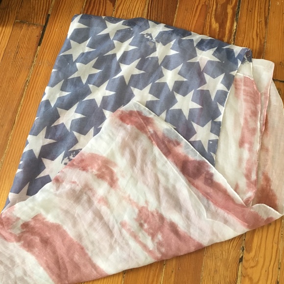 American Flag Infinity Scarf - Picture 2 of 3