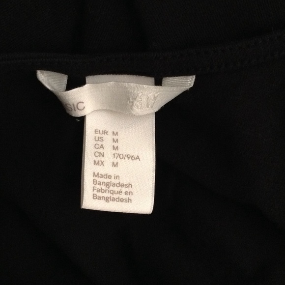 HandM black shirt - Picture 4 of 4