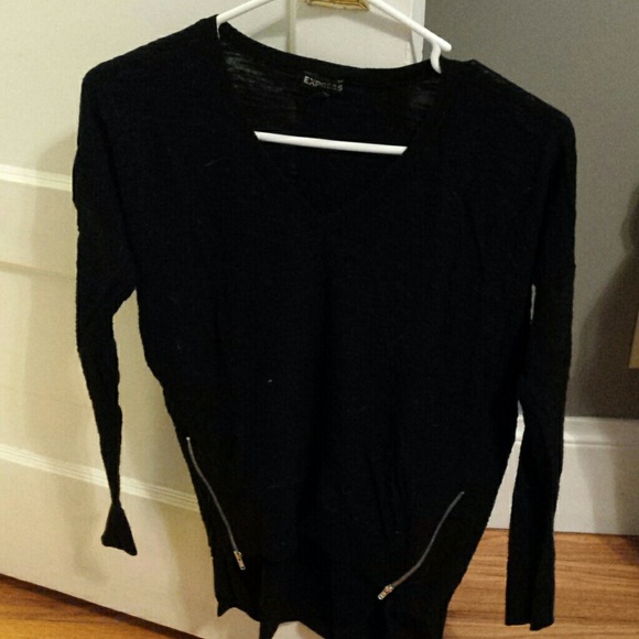 Express hi-low sweater