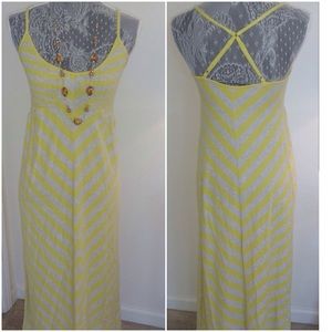 Anthropologie maxi dress