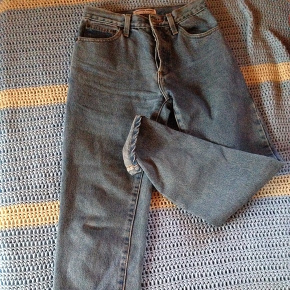 American Apparel Denim - high waisted mom jeans