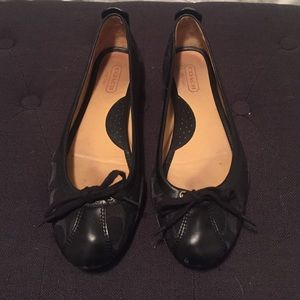 COACH black flats