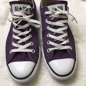 Worn 3 times! Purple converse. M7/W9