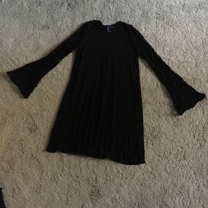Black swing dress
