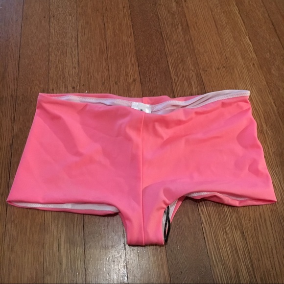 Pink boy short swim bottoms