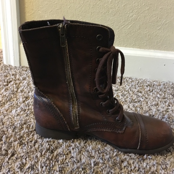 Steve Madden combat boots