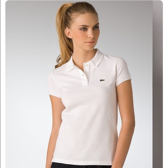 Lacoste WOMEN'S SLIM FIT STRETCH PIQUÉ POLO