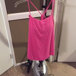 Lululemon pink tank!