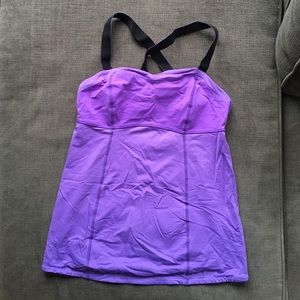 Lululemon purple tank