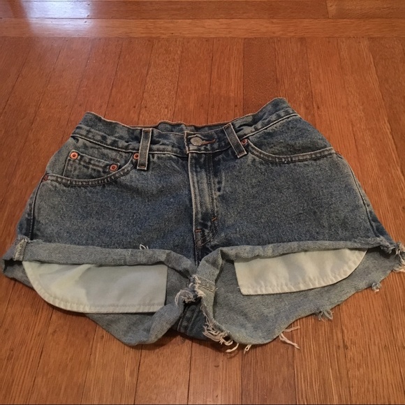 Levi's denim shorts