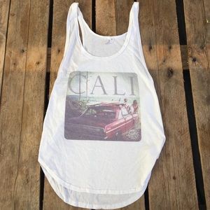 Rip Curl vintage looking "Cali" razor back tank