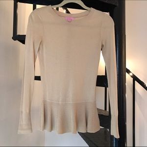 [pricr dropped😱]Lilly Pulitzer peplum sweater