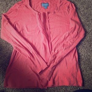 Coral sweater