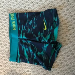 Nike pro compression shorts