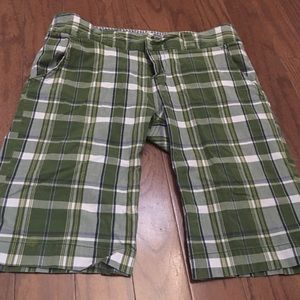 Plaid shorts