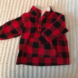 Buffalo check fleece - little lumberjack time!