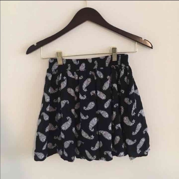 Brandy Melville paisley skirt