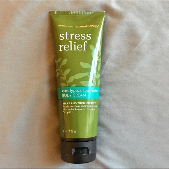 Bath and Body works Stress Relief Body cream.